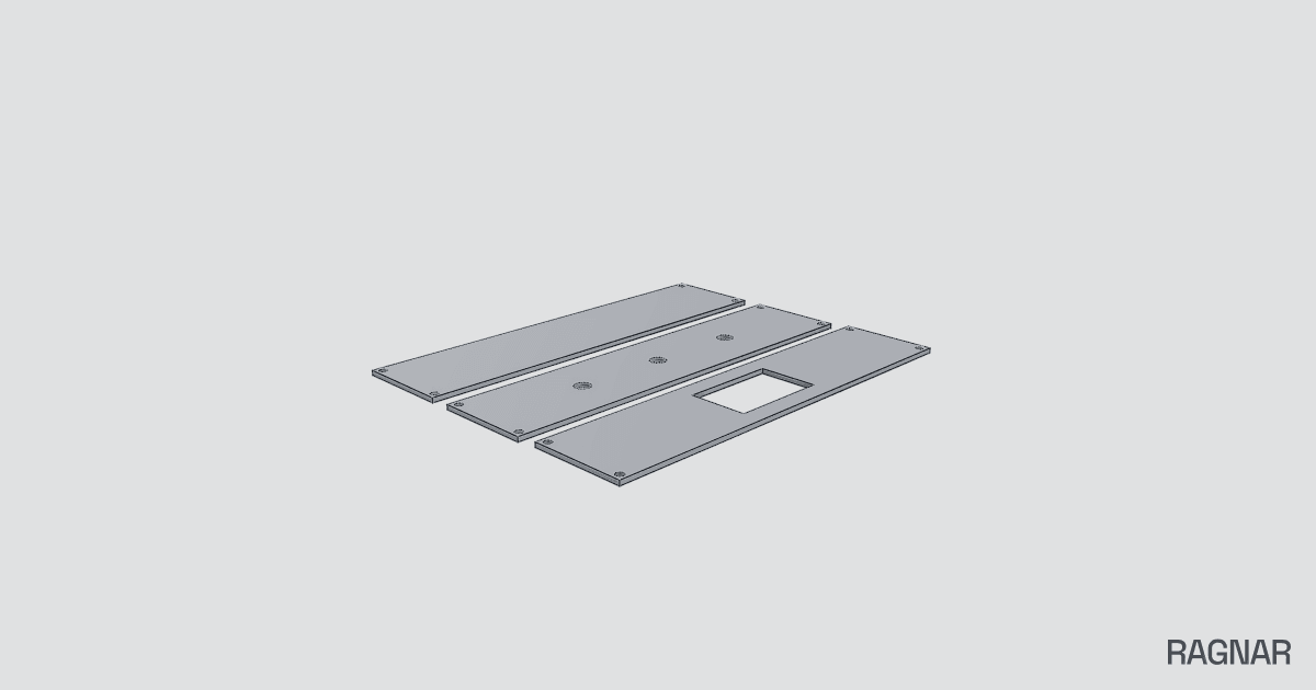 Aluminum Plate DXF