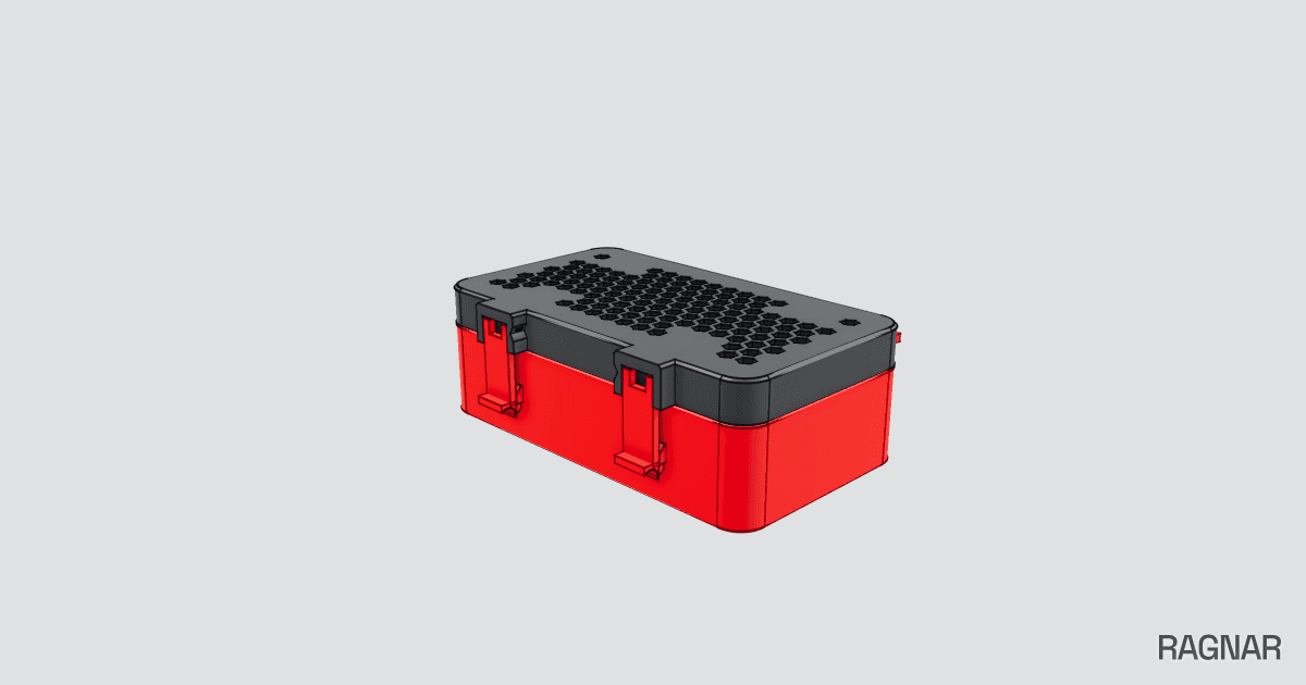Aerated Latch Box