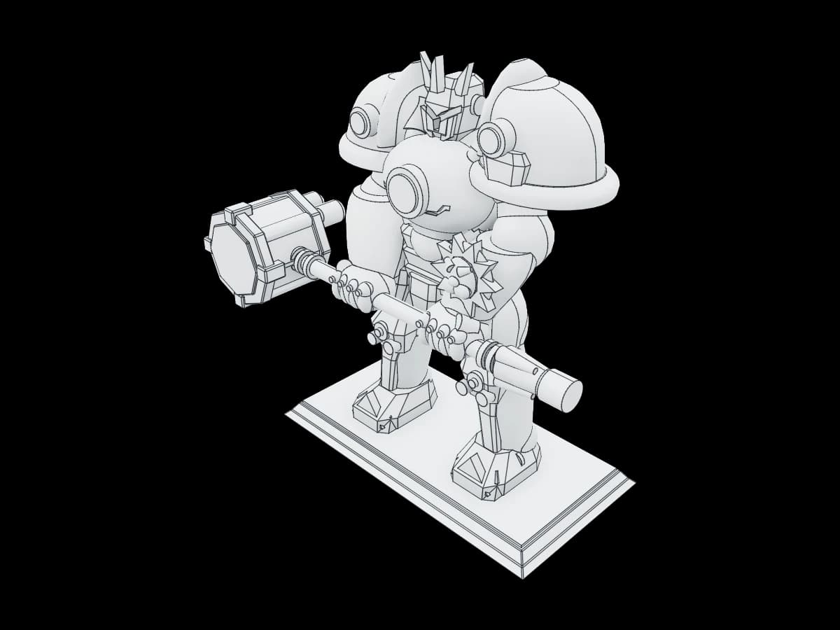 Tall custom part