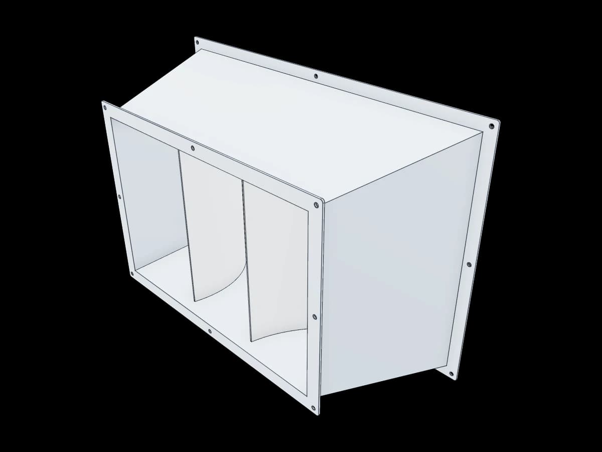 Radiator Airflow Distribution Duct | Ragnar Gallery