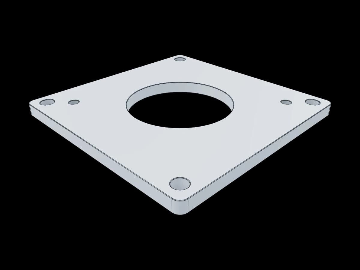 Gearbox Mounting Plate