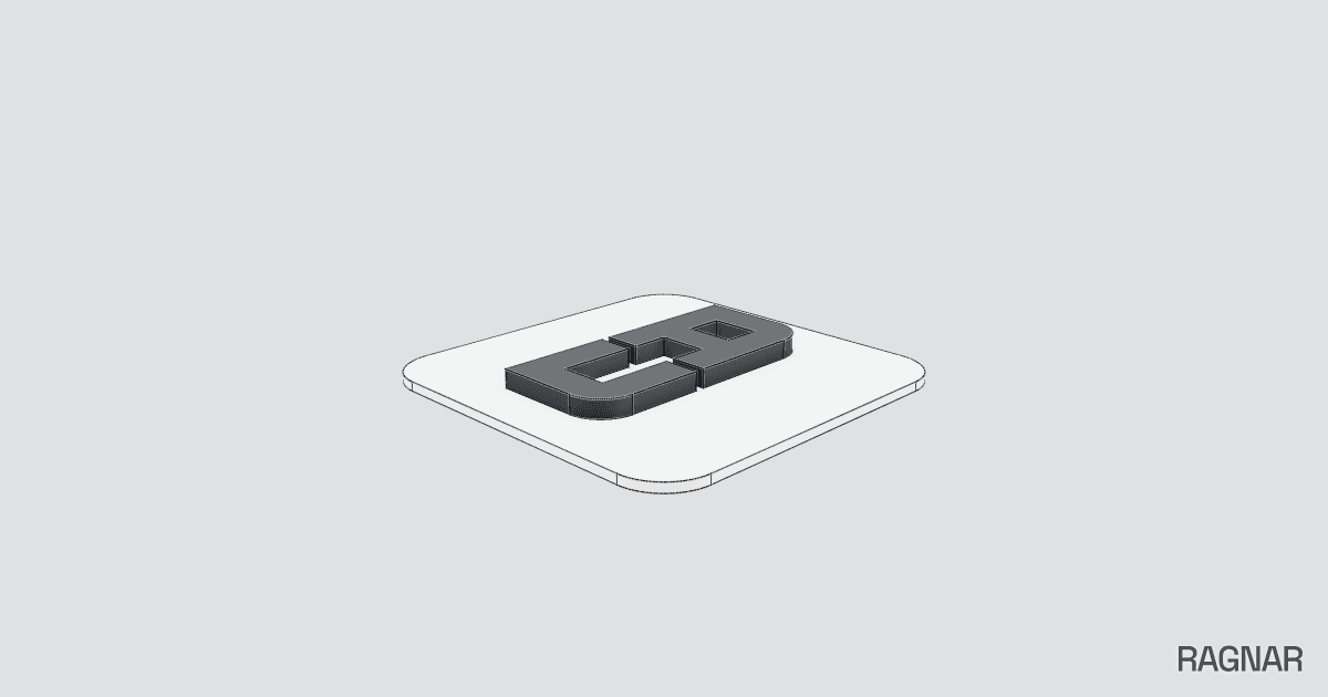 Square Logo Plaque