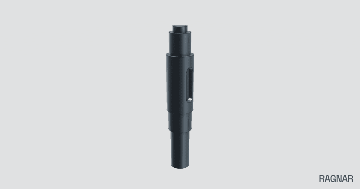 Stepped Keyway Shaft