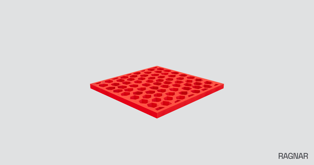 Custom 3D Plate