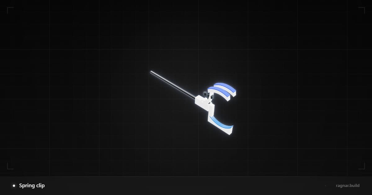 Spring clip