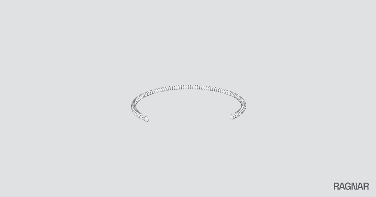 Coiled Flexible Shaft