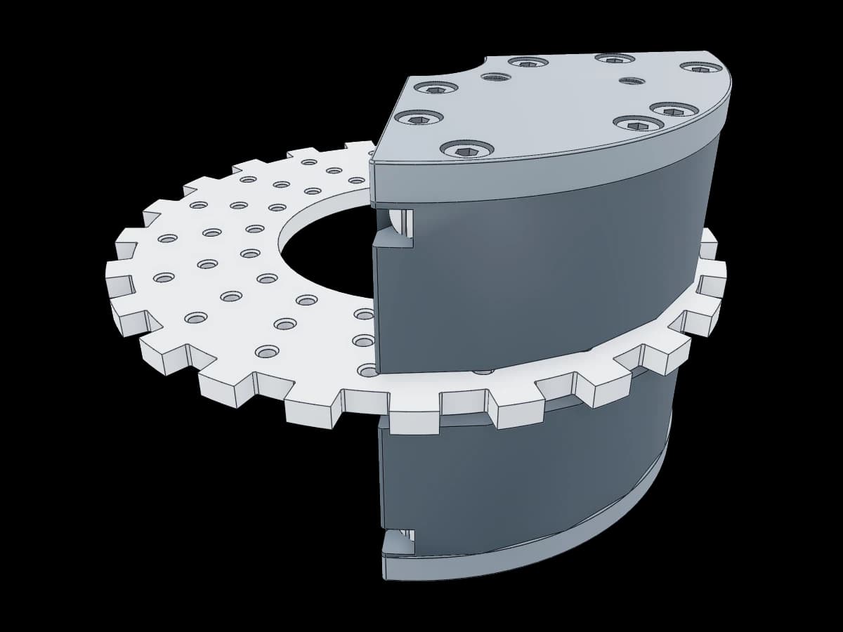 Four Piston Monoblock Caliper