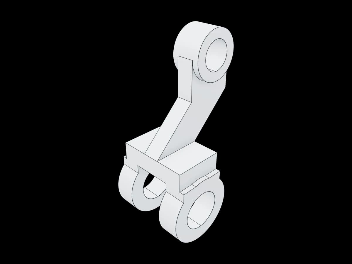 Offset Clevis Bracket