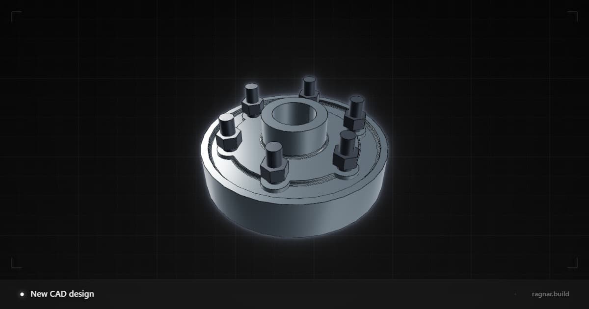 Industrial Bolted Hub