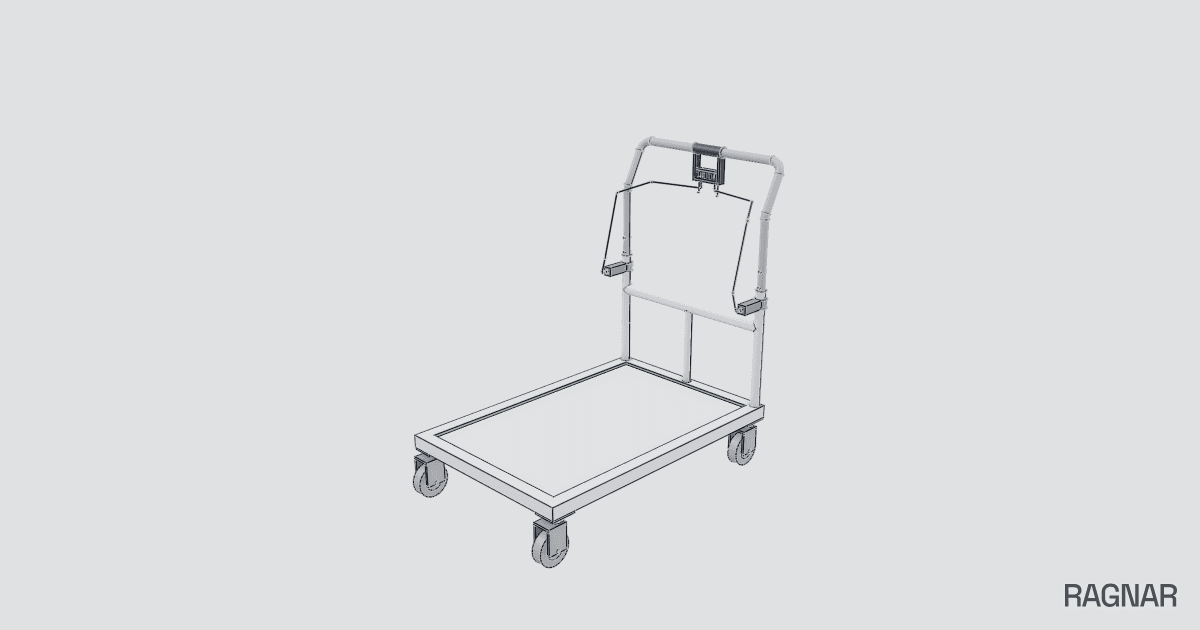 Expandable Platform Cart | Ragnar Gallery