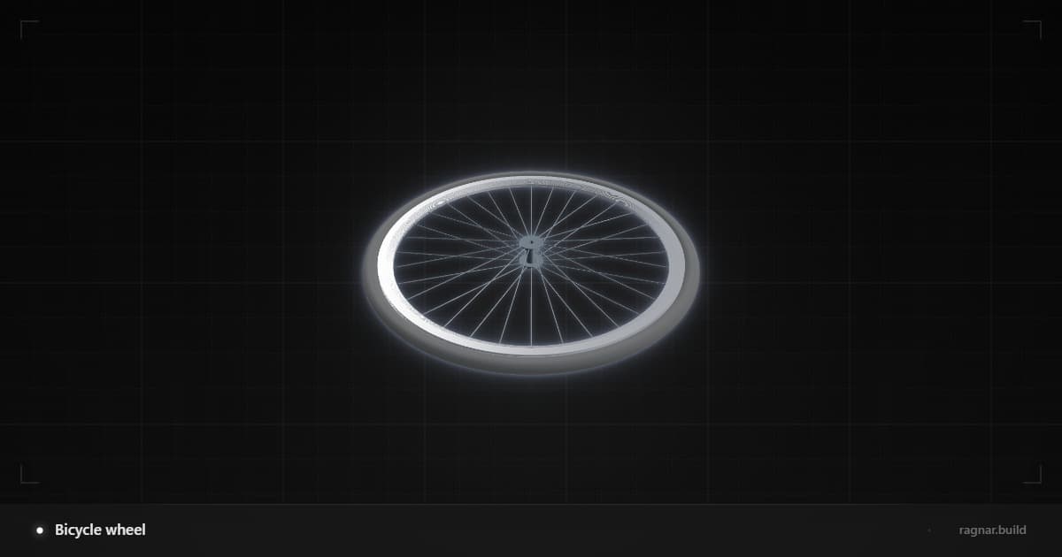 Bicycle wheel