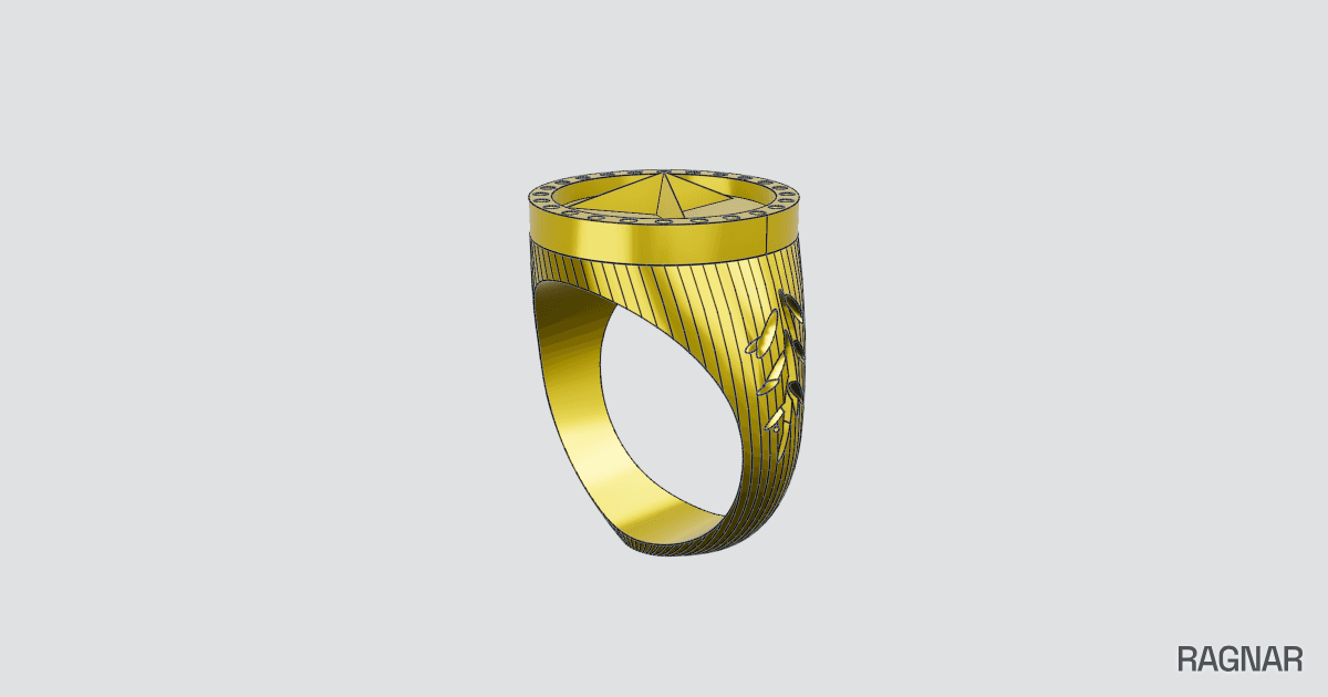 Gold Signet Ring