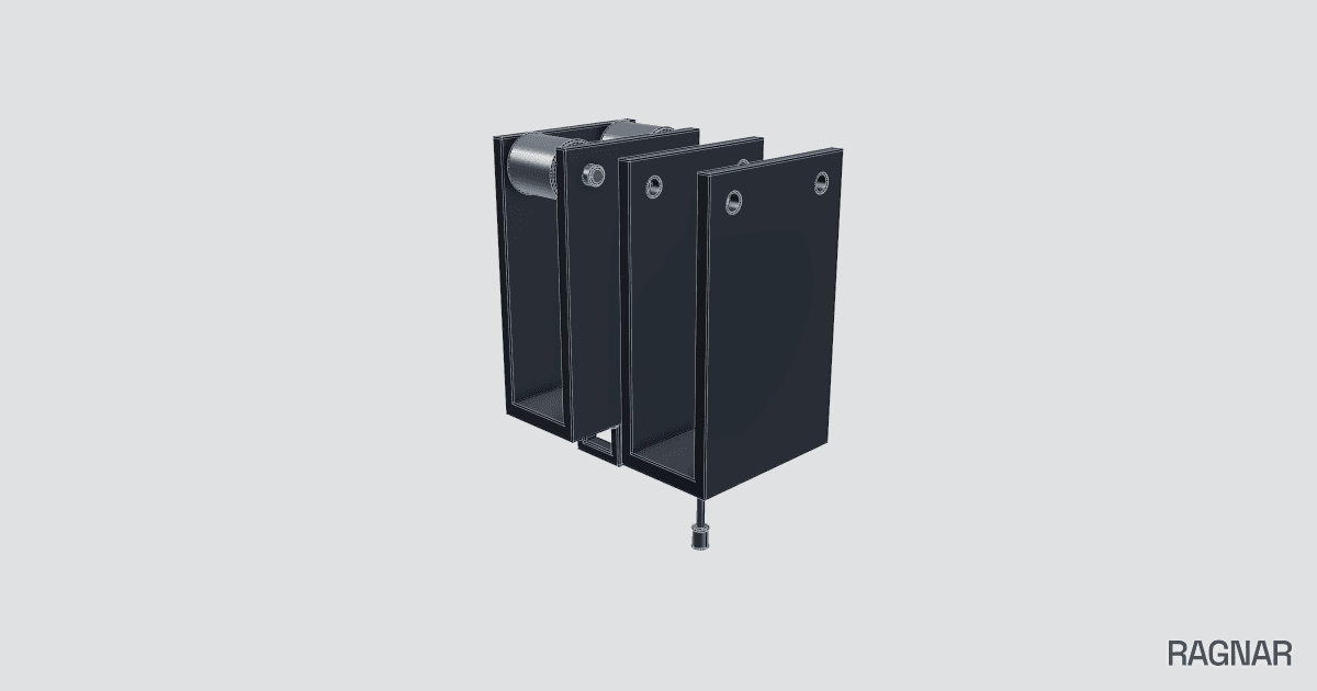 Punching bag trolley