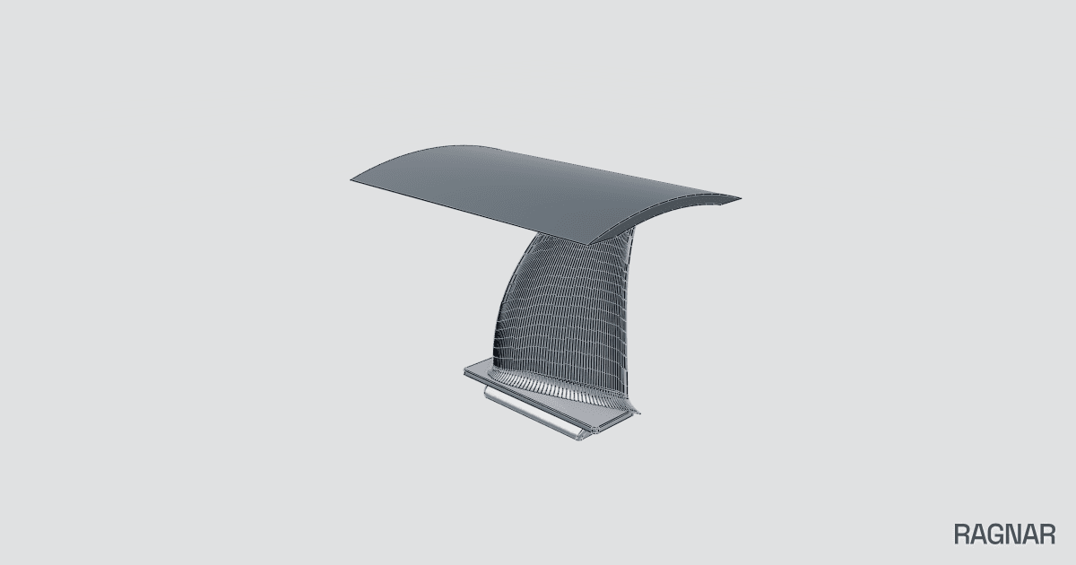 Low-noise turbofan blade