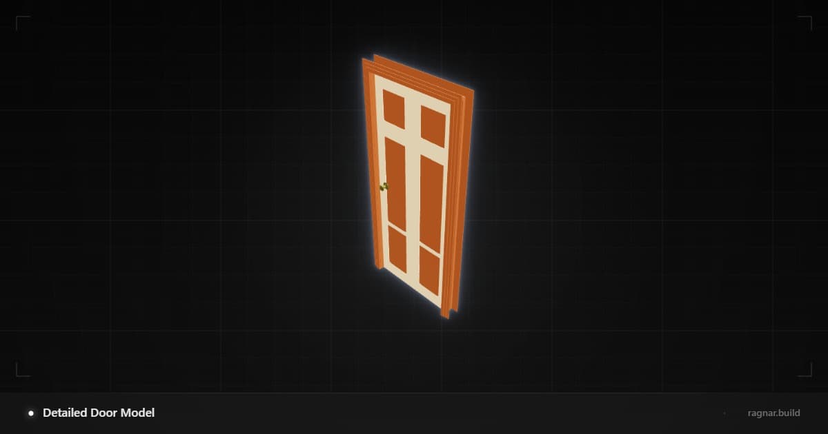 Detailed Door Model