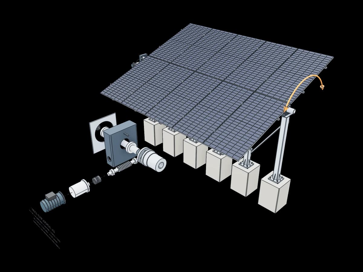 Single Axis Solar Tracker