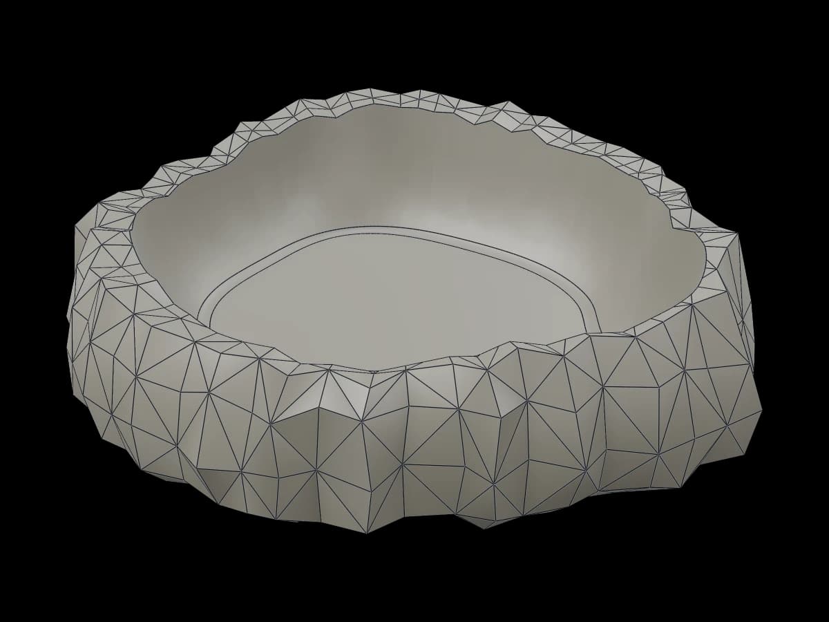 Stone Water Bowl