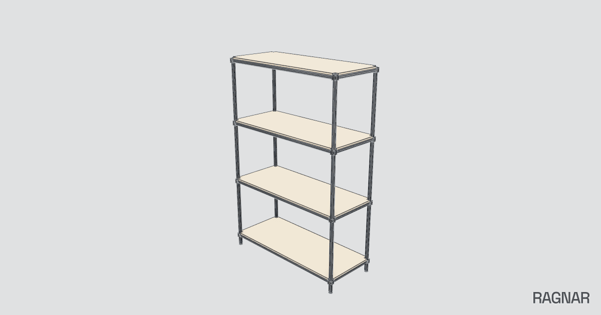 Aluminum Storage Rack