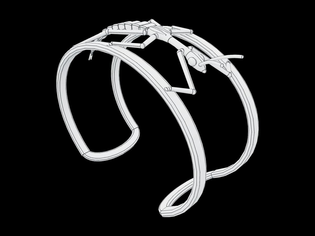 Insect Cuff Bracelet