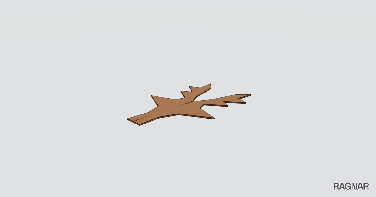 Flat 3D Model