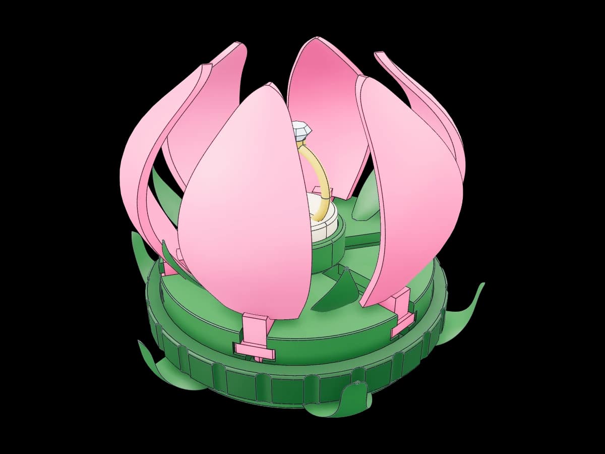 Tulip Ring Box