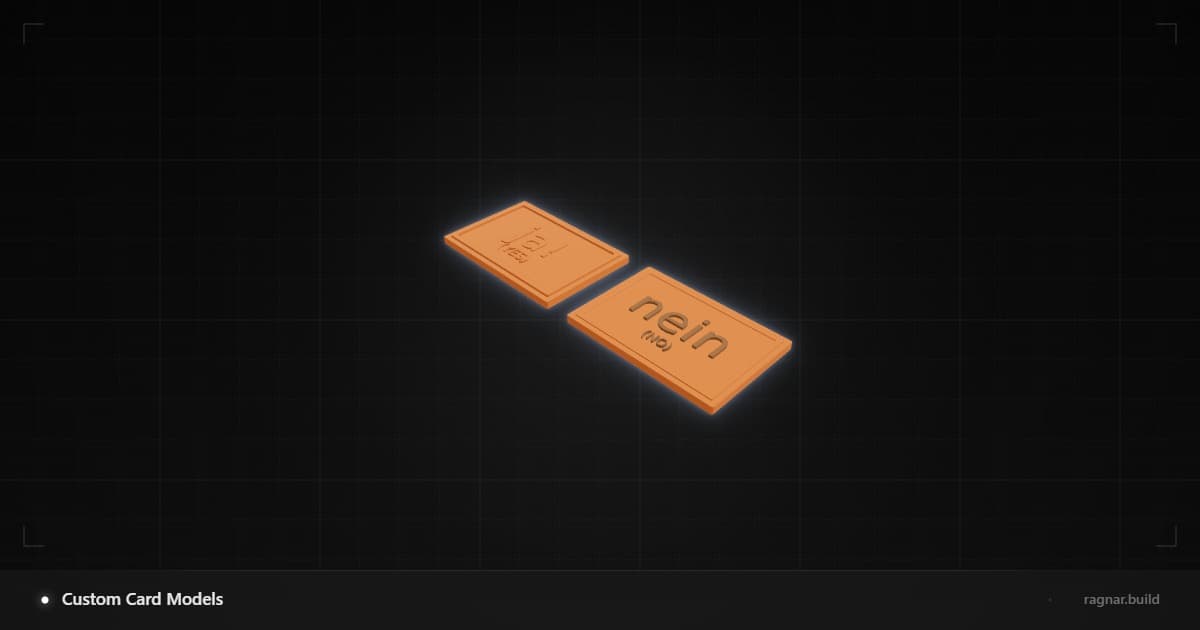 Custom Card Models