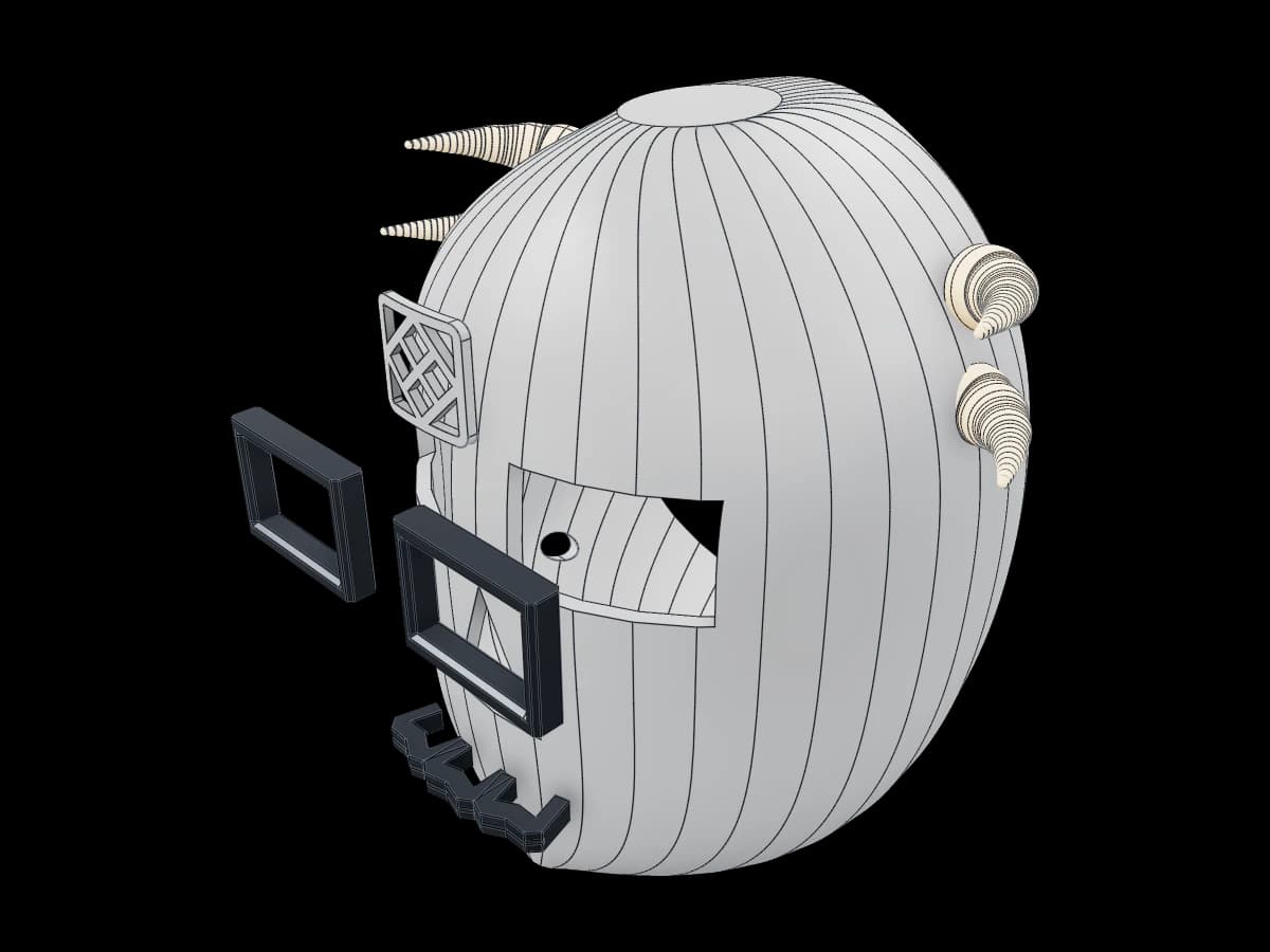 Cyber Demon Mask