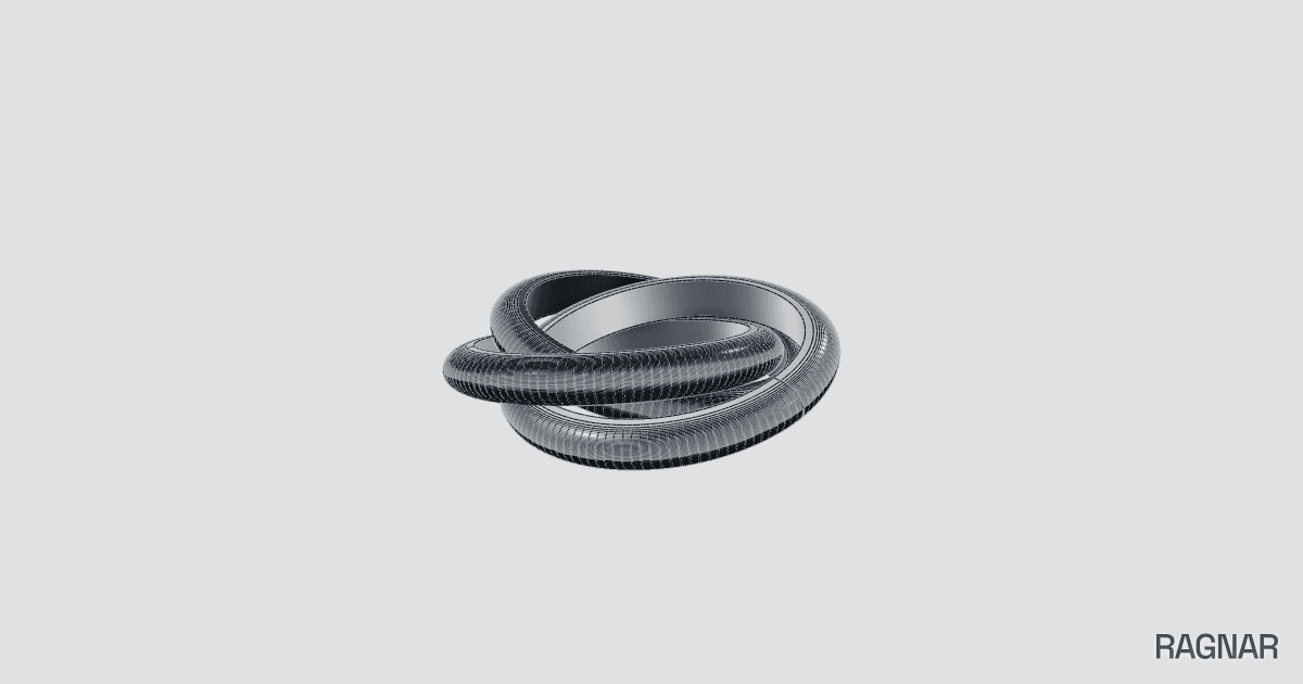 Rolling ring centerpiece