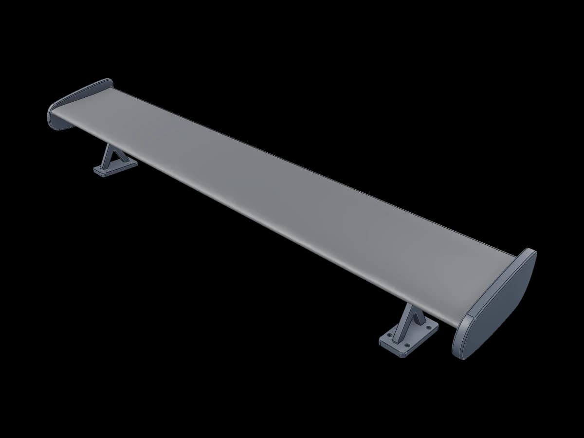 Sporty Car Spoiler