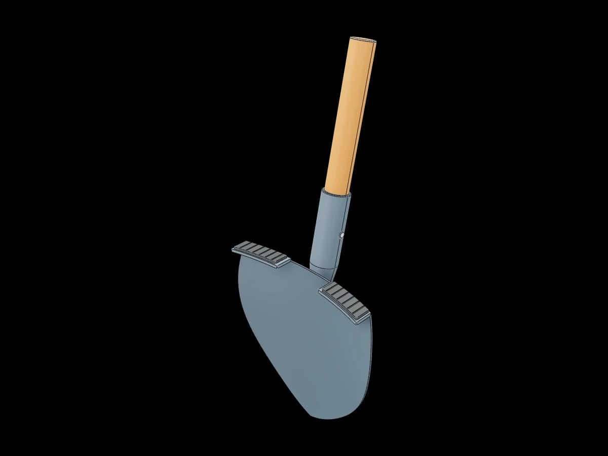 Ergonomic Shovel Shaft