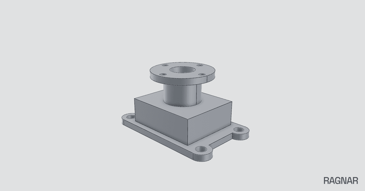 Industrial Mounting Pedestal