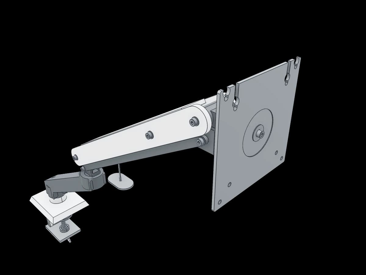 Adjustable Monitor Desk Mount