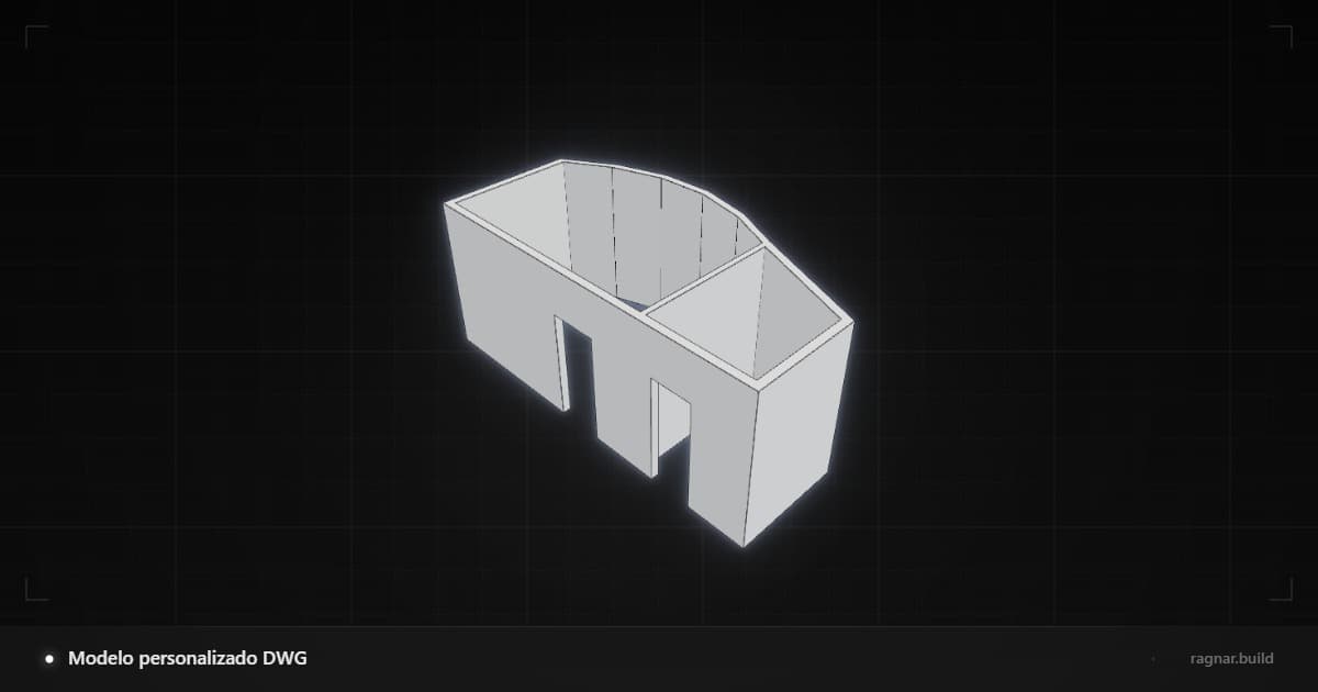 Modelo personalizado DWG