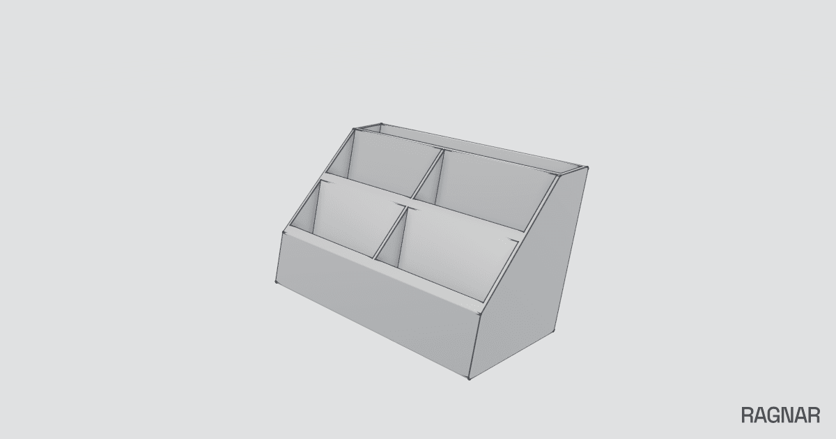 Tiered Card Holder