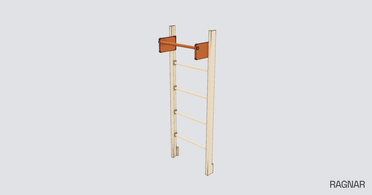 Wooden Gymnastics Wall
