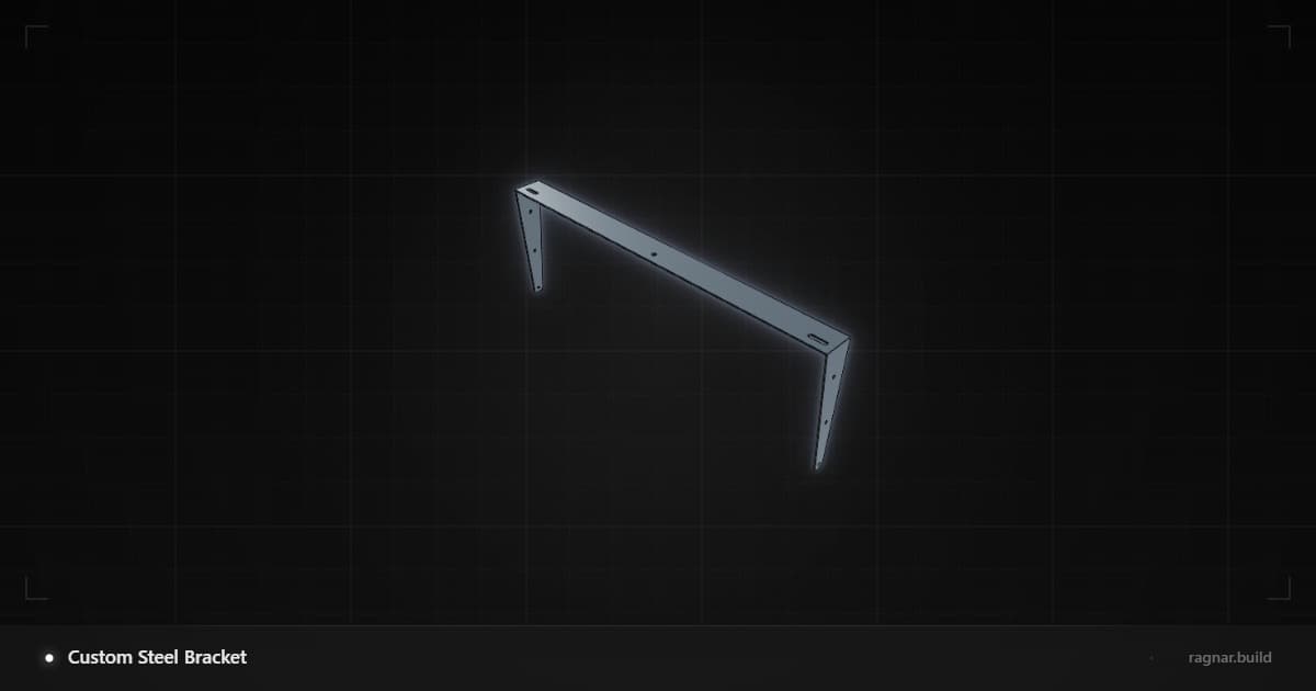 Long Steel Support