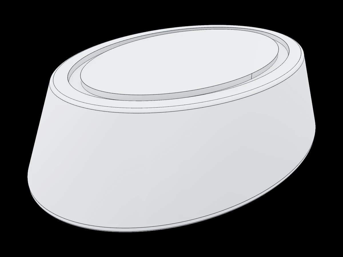 Engraved Oval Base