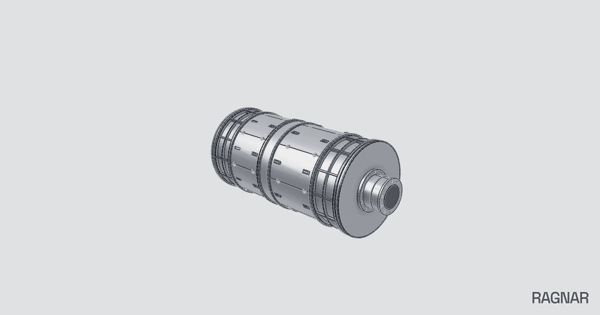 Large Cylindrical Tank
