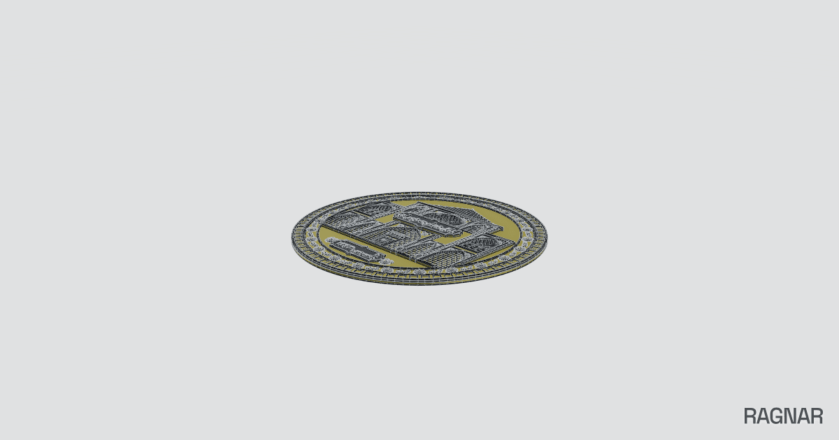 Persian Architectural Medallion