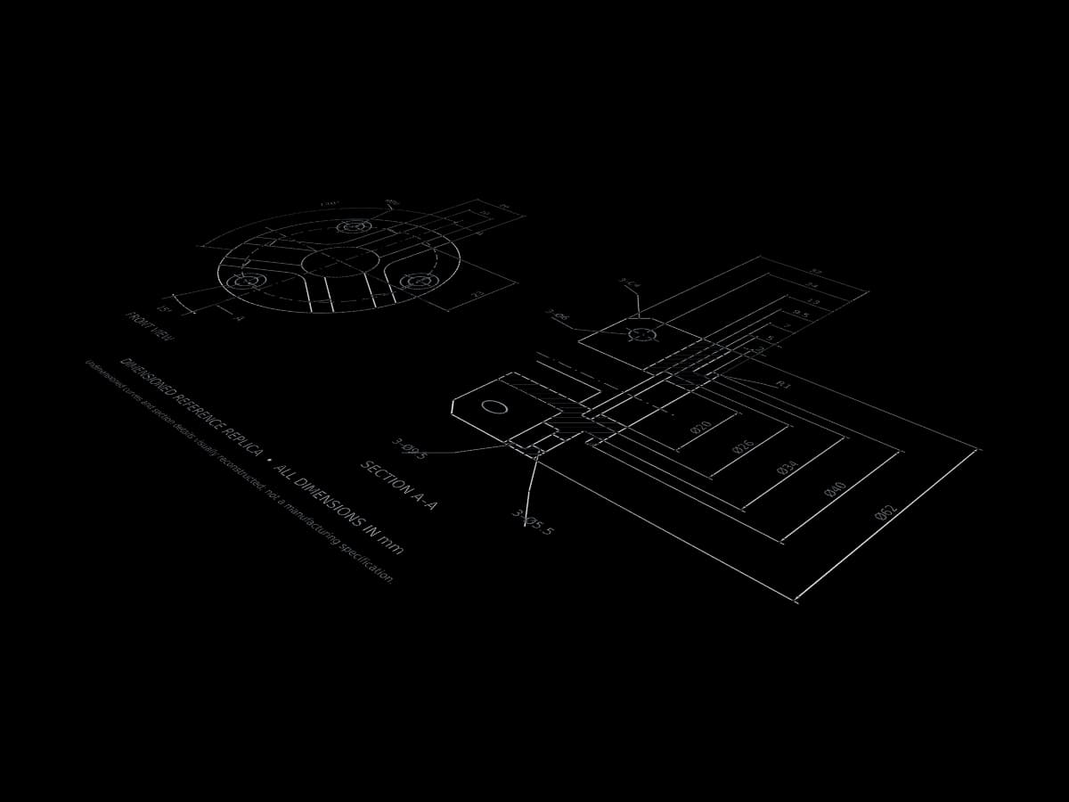 Industrial Collet Drawing