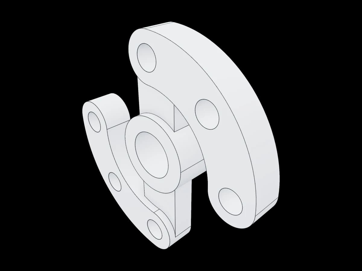 Arc Flange Hub