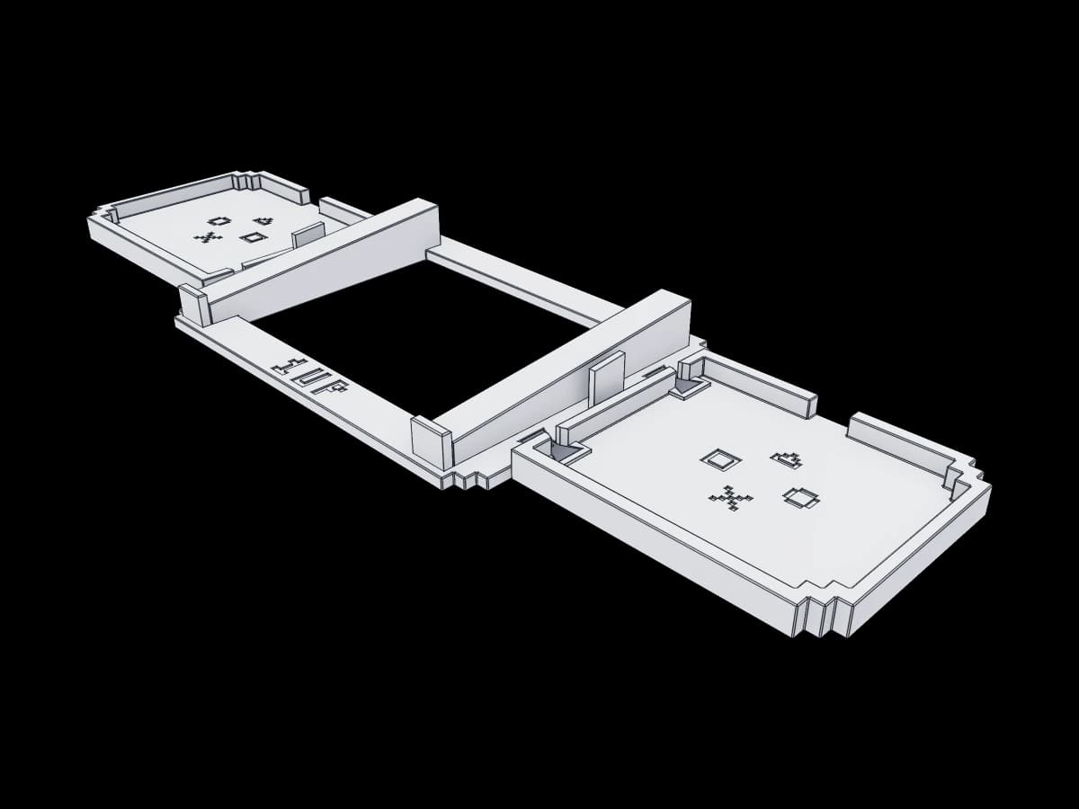 Pixel PlayStation Console Stand