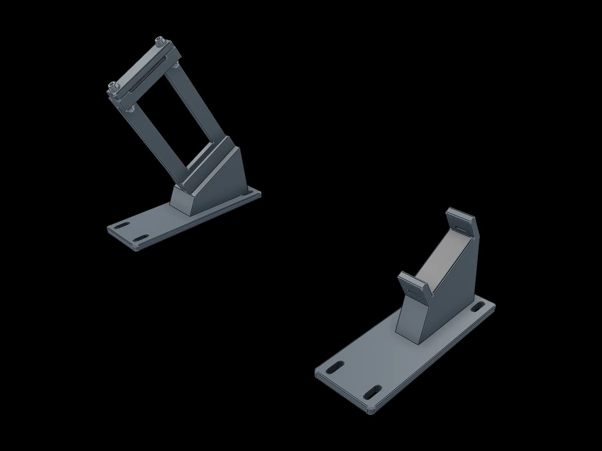 Tilted GPU Mount