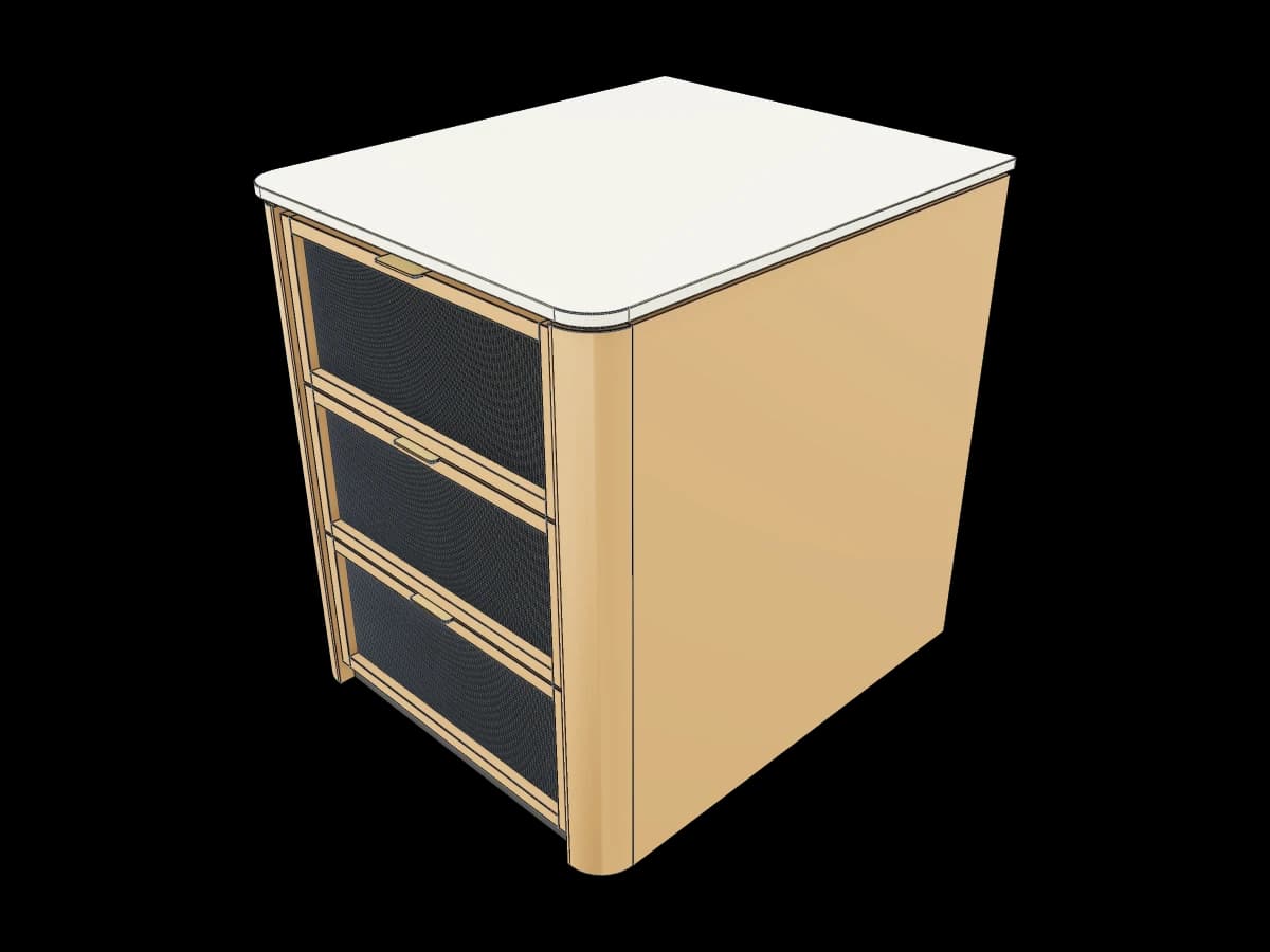 Bedside Storage Cabinet