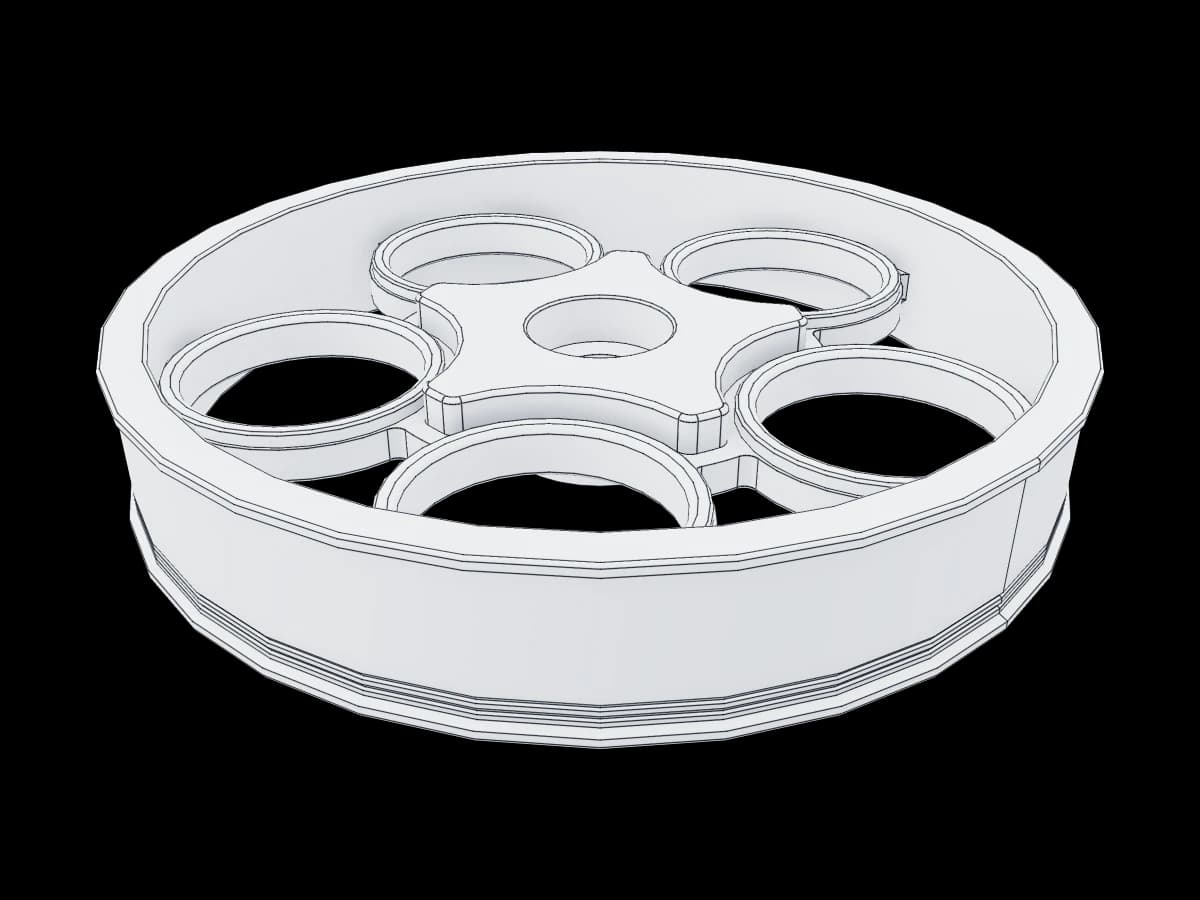 Drag Racing Front Wheel