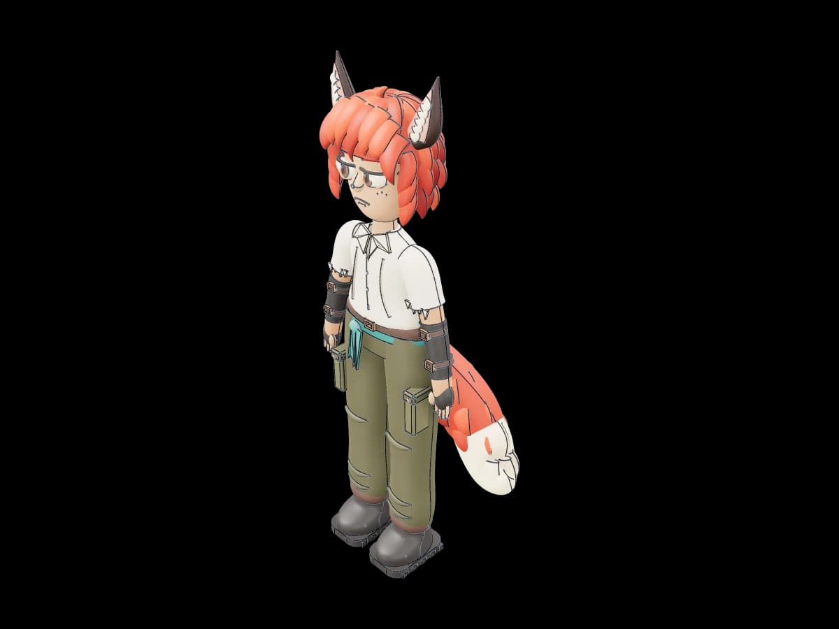 Fox-Eared Adventurer Figurine