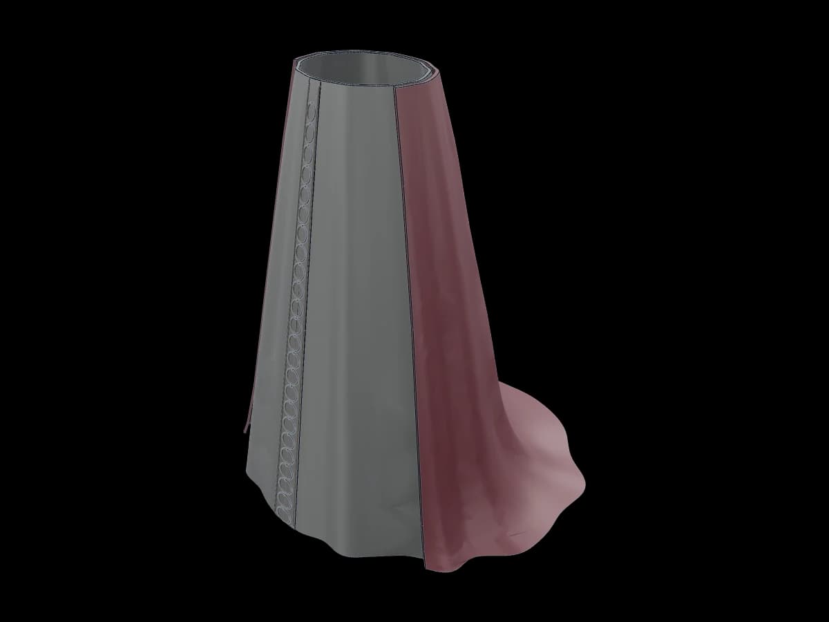 Simple Fabric Skirt