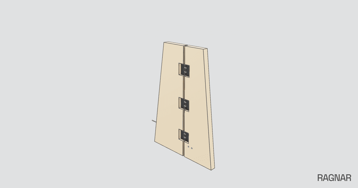 Planör rudder mekanizması