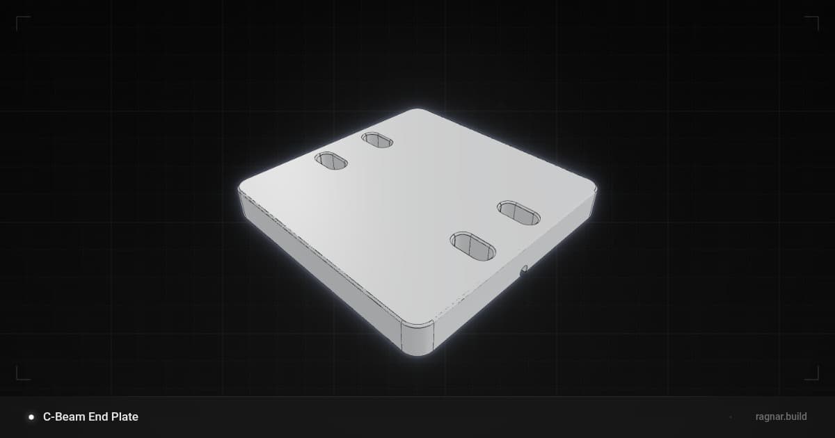 C-Beam End Plate