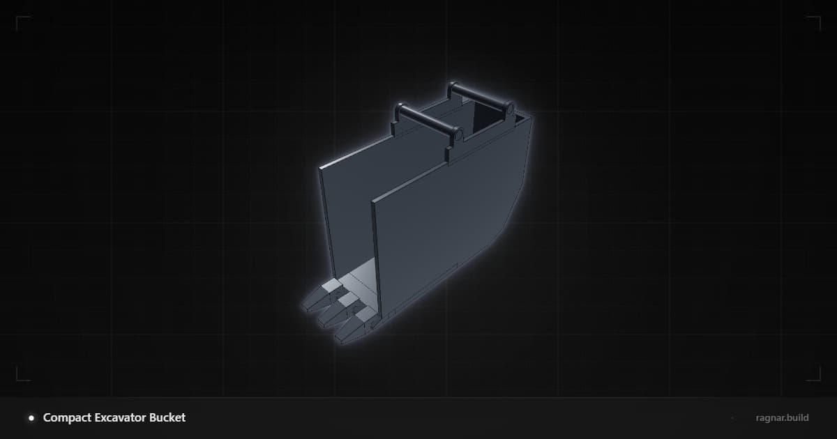 Compact Excavator Bucket